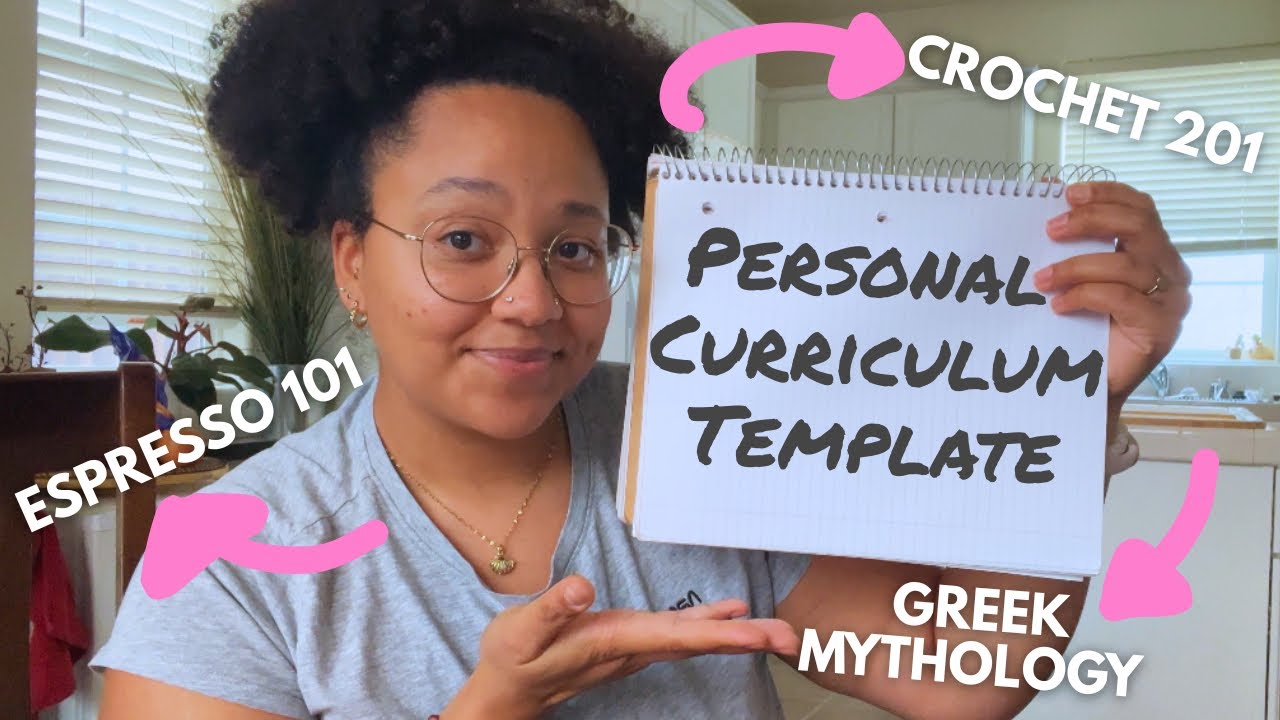 how to create your own Personal Curriculum! (step-by-step)