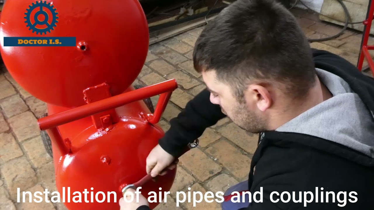 Diy air compressor (PART 2) kompresor za zrak URADI SAM