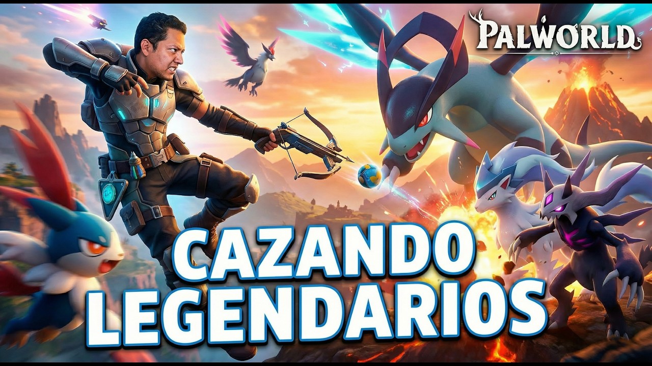 🏹 Cazando Pals legendarios ⚡ - Palworld