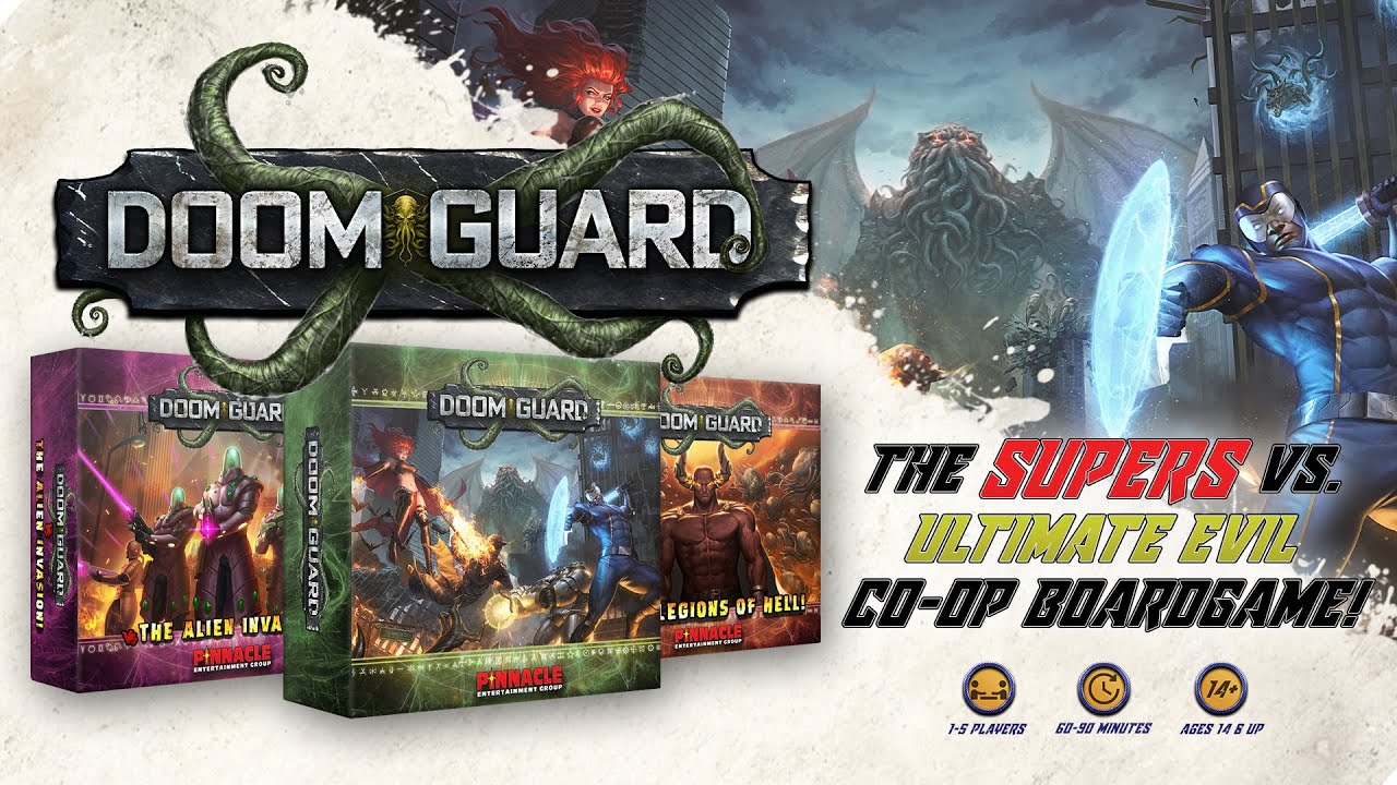 Doom Guard - the Supers vs Ultimate Evil Board Game - Kickstarter video