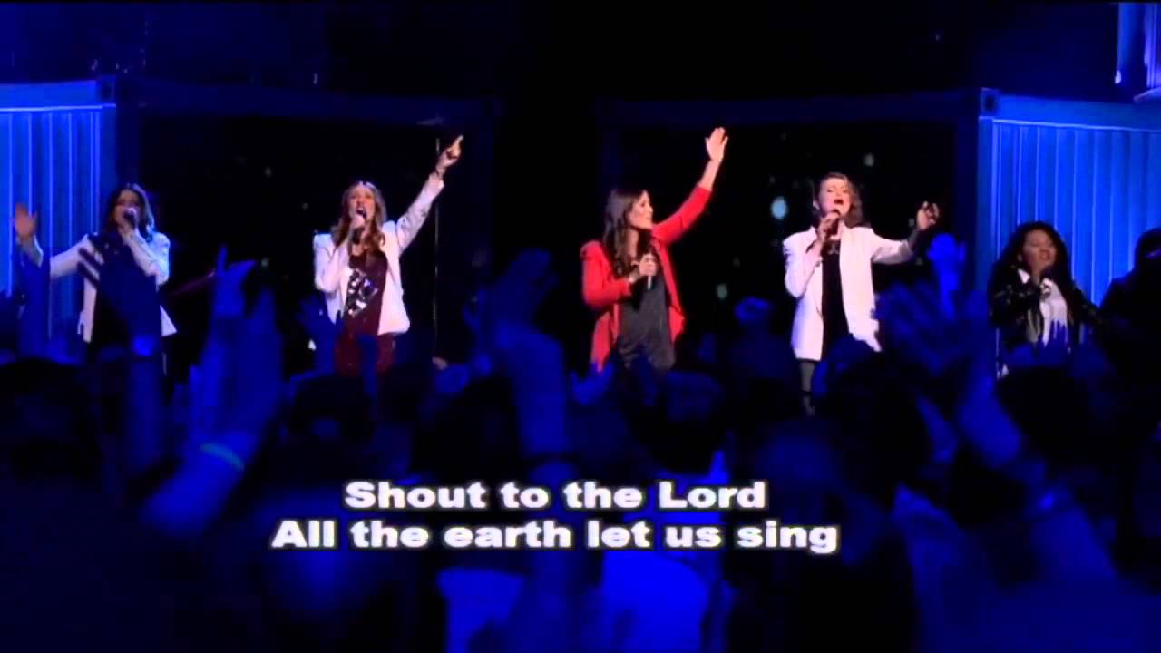 Hillsong United(Melodie Wagner and Taya Smith ..) Shout to the Lord   30th Birthday Hillsong Church