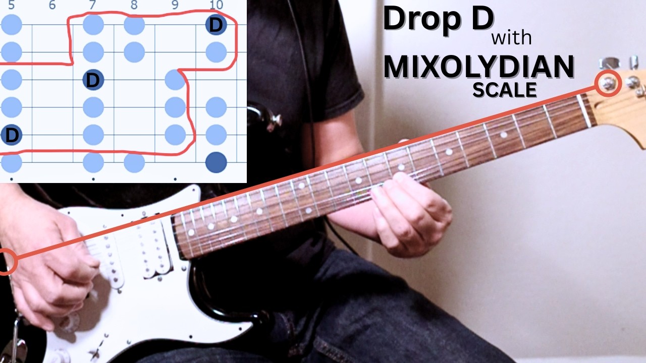 Unlock Smooth Country Rock Sounds with Drop D Mixolydian