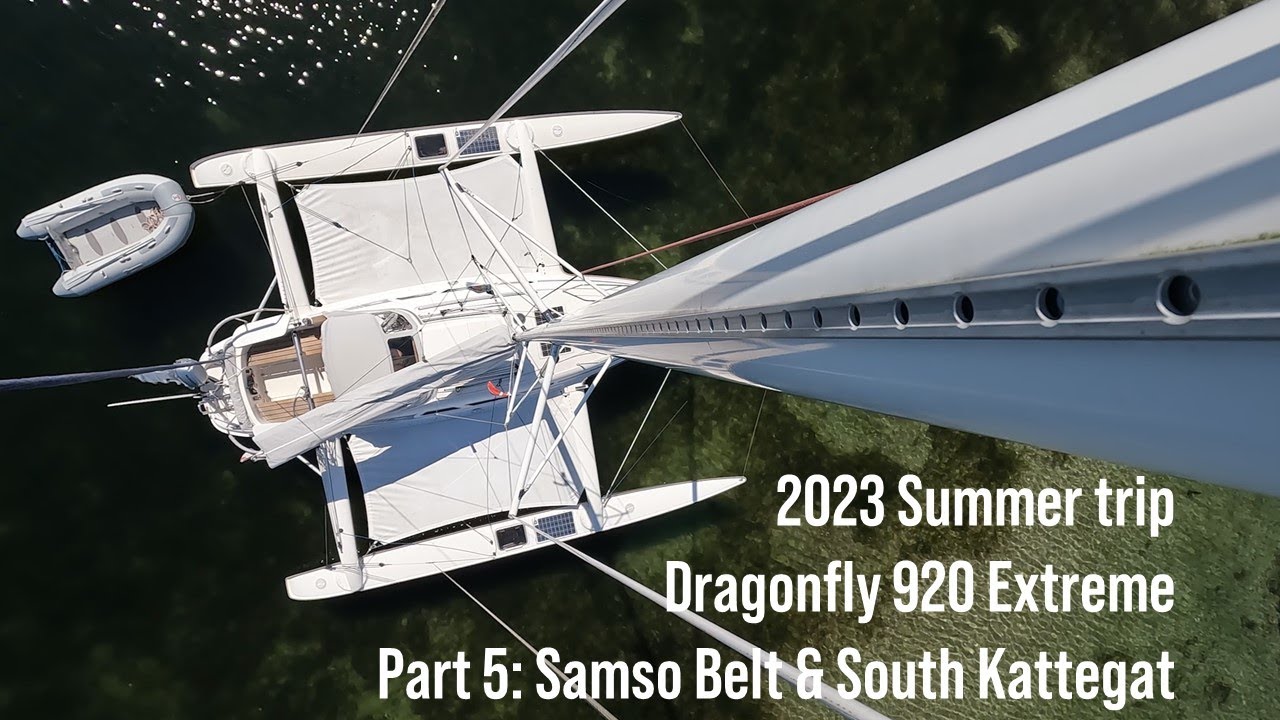 2023 Cruising Denmark’s Samso Belt & Kattegat with our Dragonfly 920 Extreme trimaran.