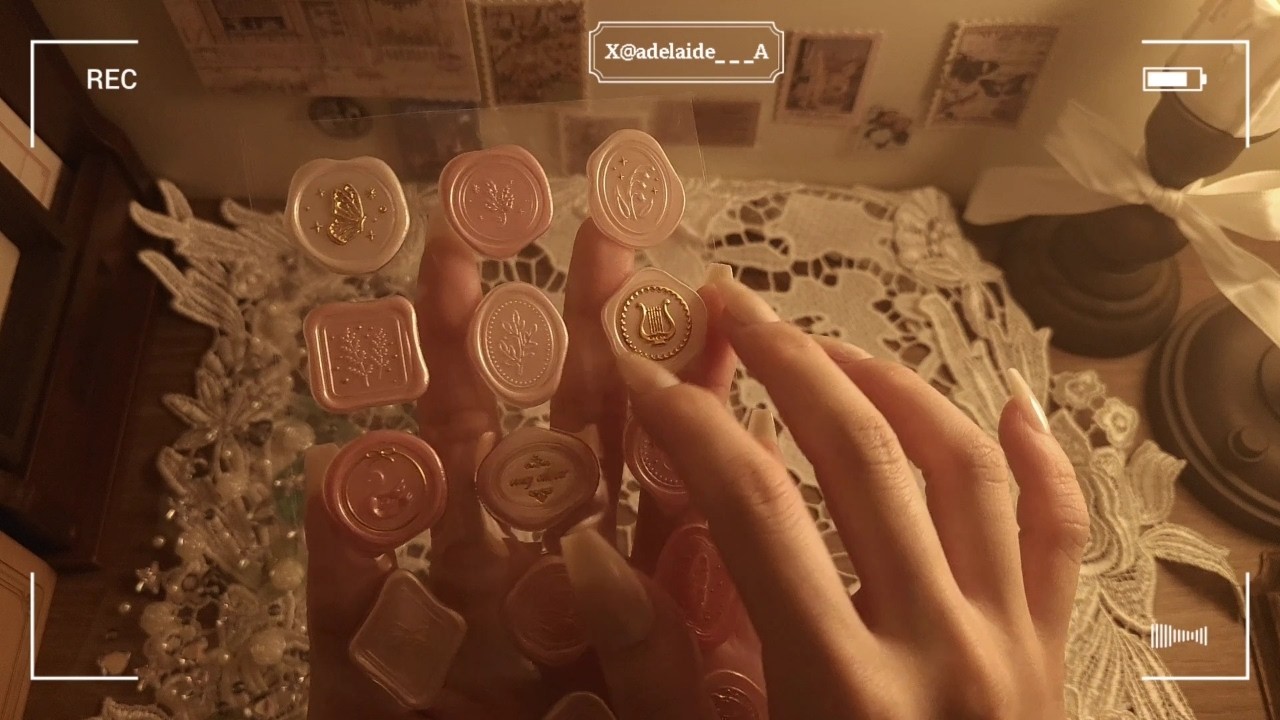 [ 𝐍𝐨 𝐓𝐚𝐥𝐤𝐢𝐧𝐠 𝐀𝐒𝐌𝐑 ] 𝐓𝐚𝐩𝐩𝐢𝐧𝐠 & 𝐒𝐜𝐫𝐚𝐭𝐜𝐡𝐢𝐧𝐠 𝐨𝐧 𝐆𝐞𝐦 & 𝐖𝐚𝐱 𝐒𝐞𝐚𝐥 𝐒𝐭𝐢𝐜𝐤𝐞𝐫𝐬