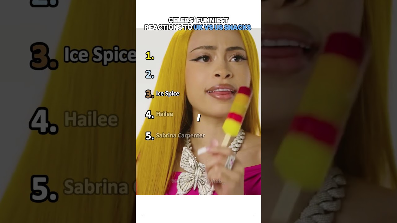 Ranking Celebs&rsquo; Funniest Reactions to UK vs US Snacks
