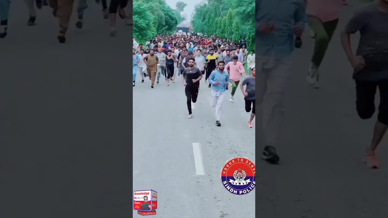 Sindh police Running test