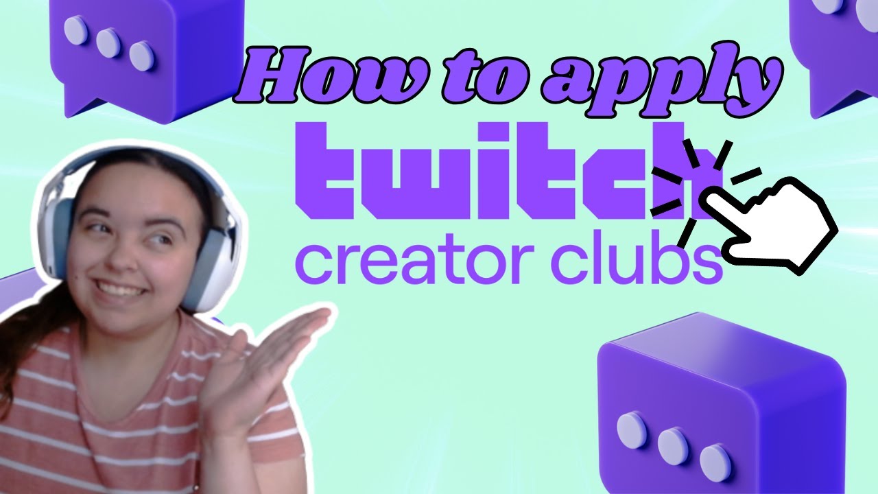 How To Apply Twitch Creator Clubs! (Tutorial)