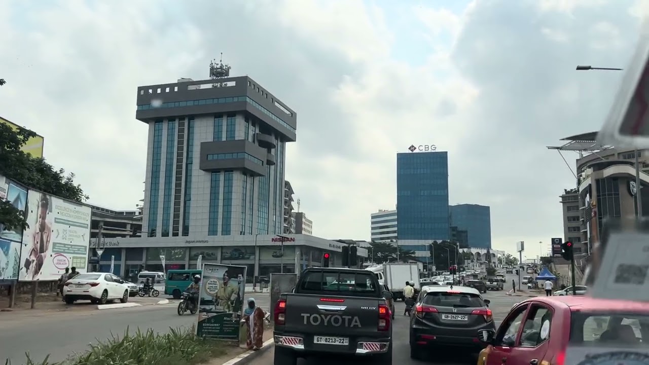 Welcome to Accra Ghana: 🇬🇭 Ride from Lancaster Hotel to Accra International Airport