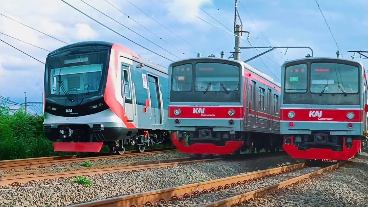 Hunting krl Bogor line CRRC - JR 205 - IE 305 - TM 6000