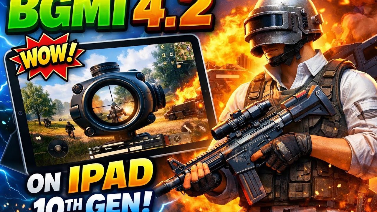 Bgmi in ipad 10 gen