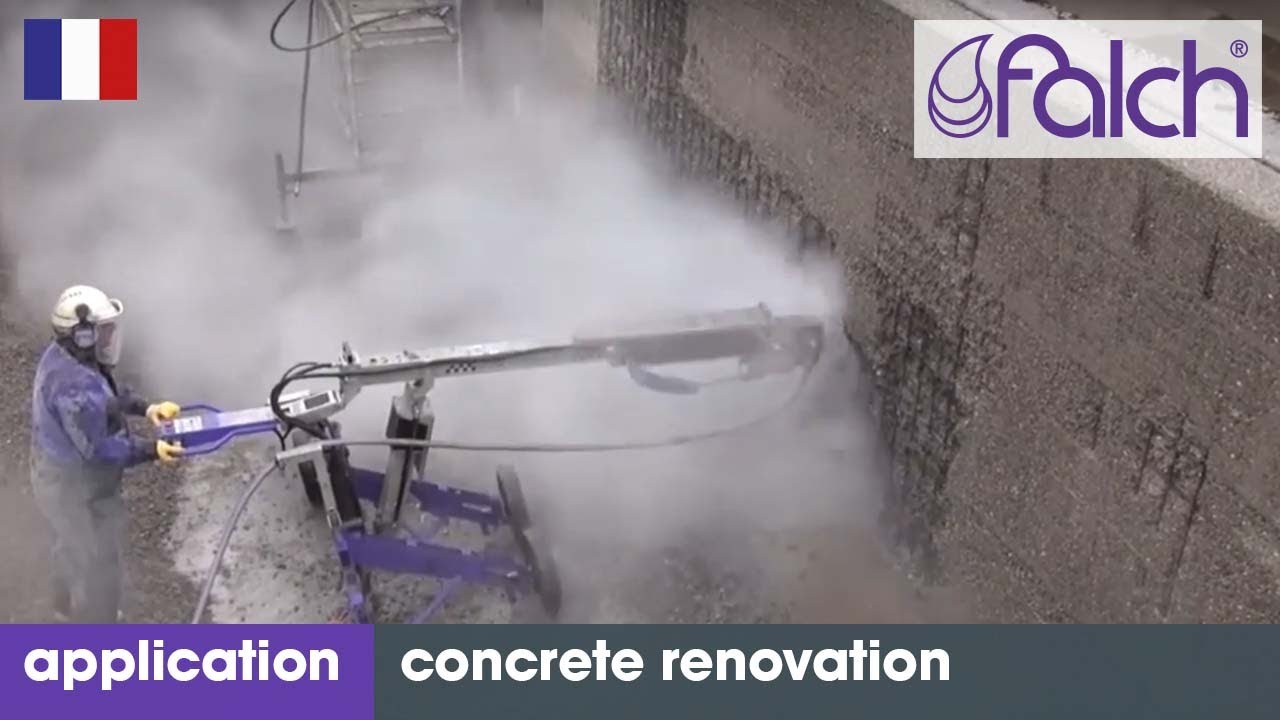 Rénovation de béton: l’ultra haute pression pour la rénovation des bétons