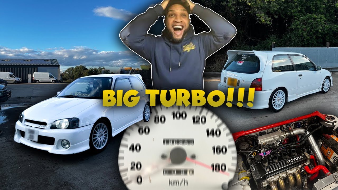 307Bhp BIG TURBO Toyota Starlet Glanza *HOT HATCH KILLER*