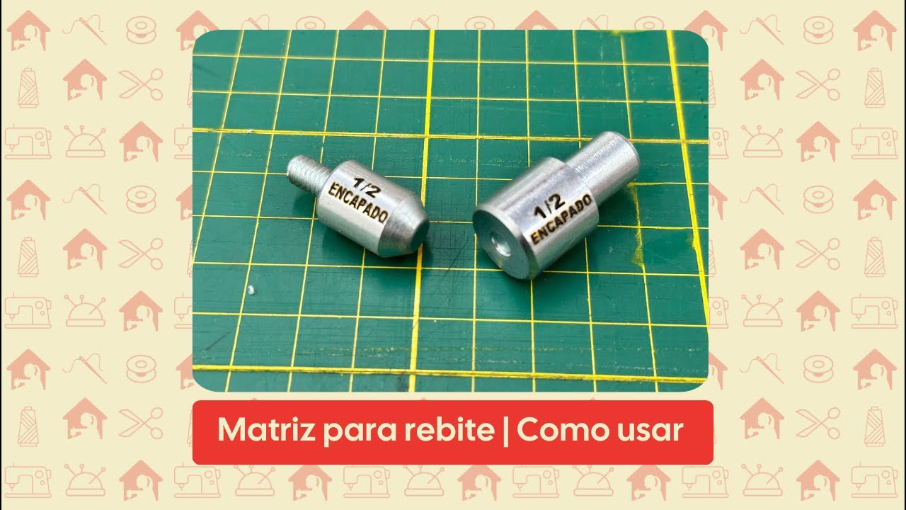 Matriz para rebite | Como usar