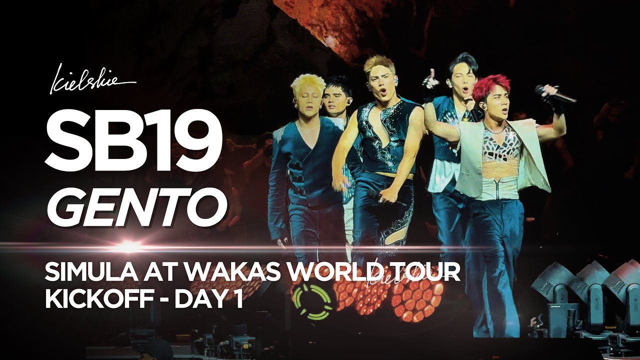 [4K] SB19 'GENTO' Day 1 Simula at Wakas Kickoff Concert | 