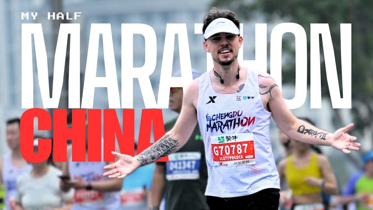 Chasing Miles in Chengdu | Half Marathon Vlog | Fitness, Endurance & Motivation