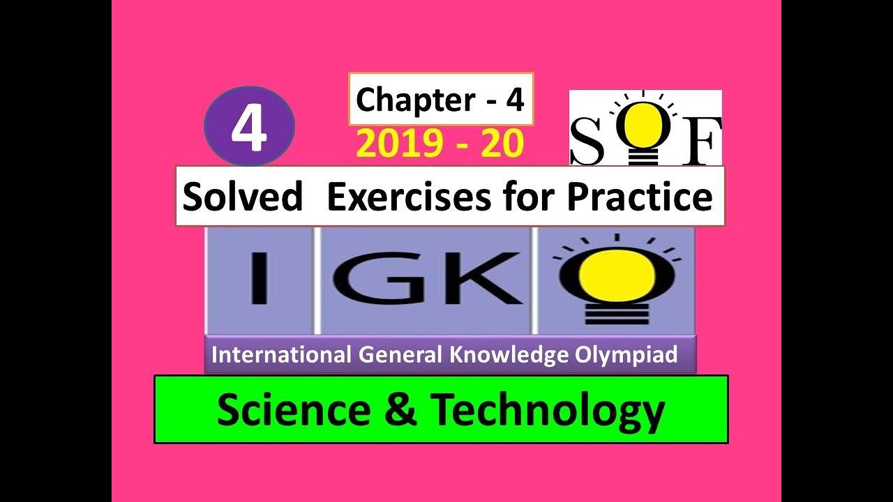 IGKO Preparation for Grade 4 2019-20 ( Science & Technology)