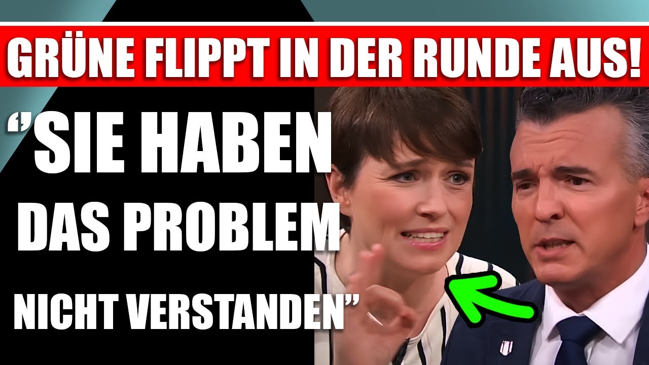 Zieloni wpadają w panikę z powodu debaty o azylu! 🚨 On ich demaskuje faktami!