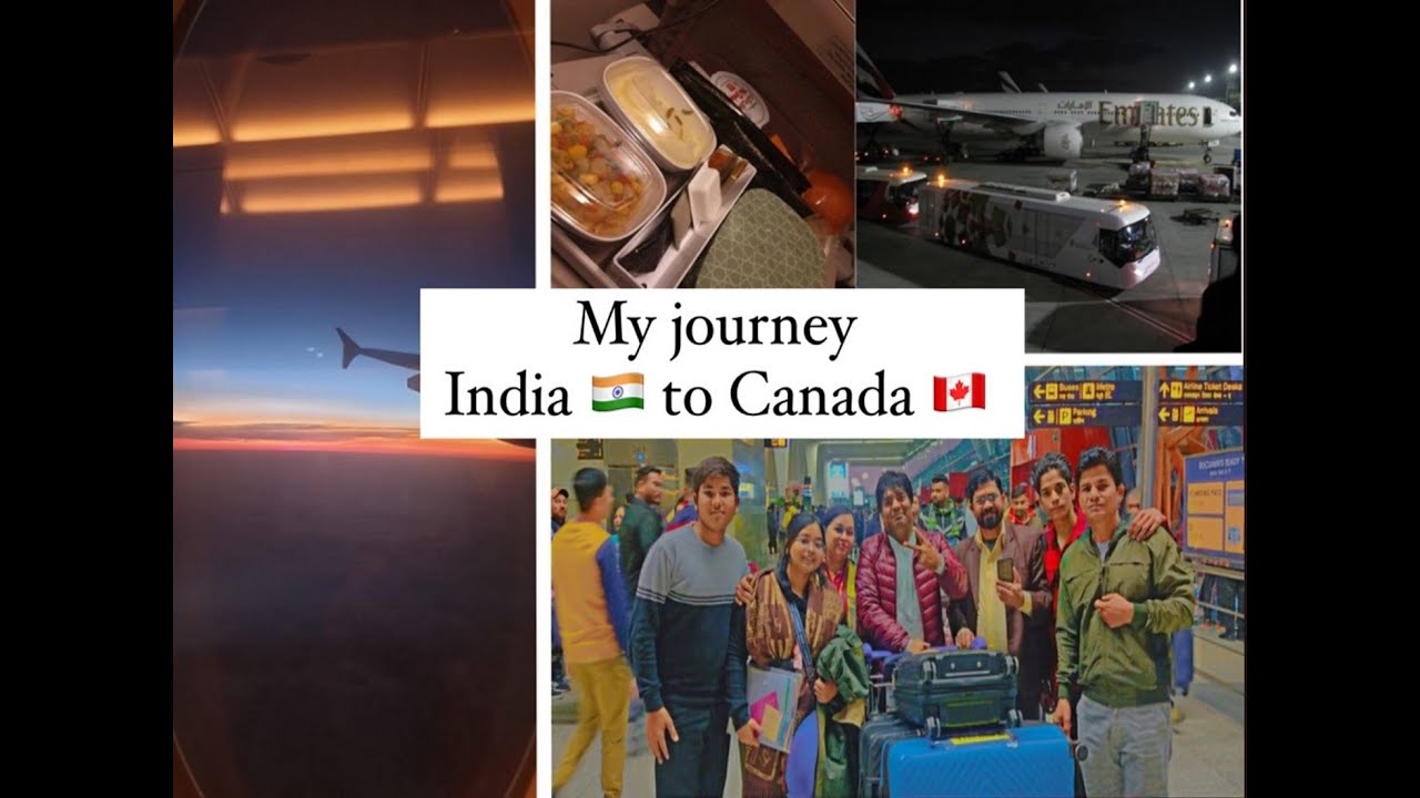 India to Canada I My journey I Vlog| Emirates I DLI