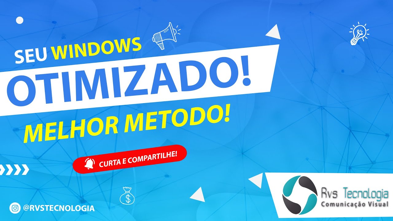 BAT PODEROSA para AUTOMATIZAR a OTIMIZA&Ccedil;&Atilde;O do Seu PC e/ou NOTEBOK - (SEGREDO REVELADO - 2022)