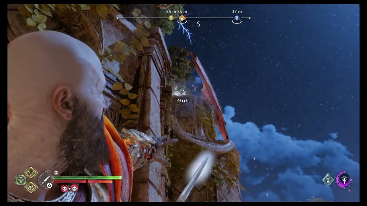Solución bug Dragón El Terror Carmesí en Vanaheim - God of War Ragnarok