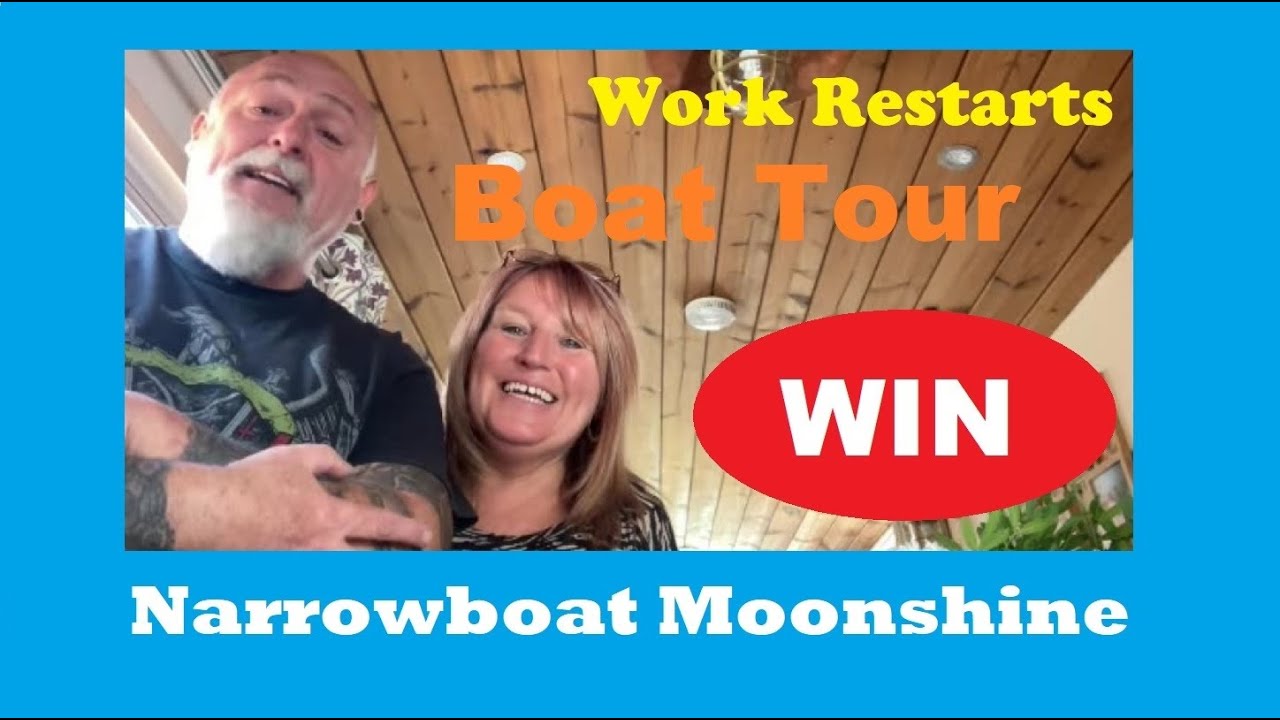 Moonshine - Work Begins and a Narrowboat Tour
