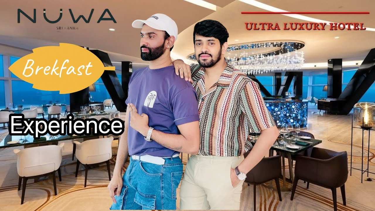 Ultra luxury hotel එකක breakfast buffet එකක් try කරමුද| Nuwa hotel city of dreams |#nilushen 
