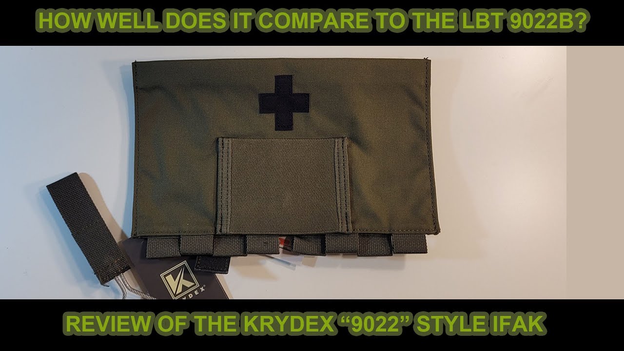 Krydex Molle/Belt IFAK blowout kit review.