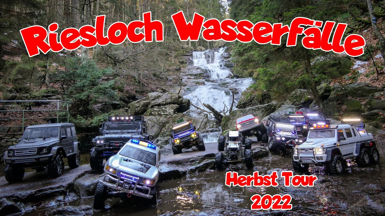 Crawler Tour zu den Riesloch Wasserfällen