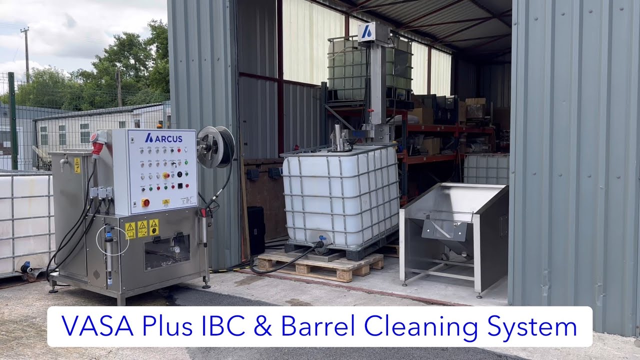 Arcus VASA Plus IBC & Barrel Cleaning System