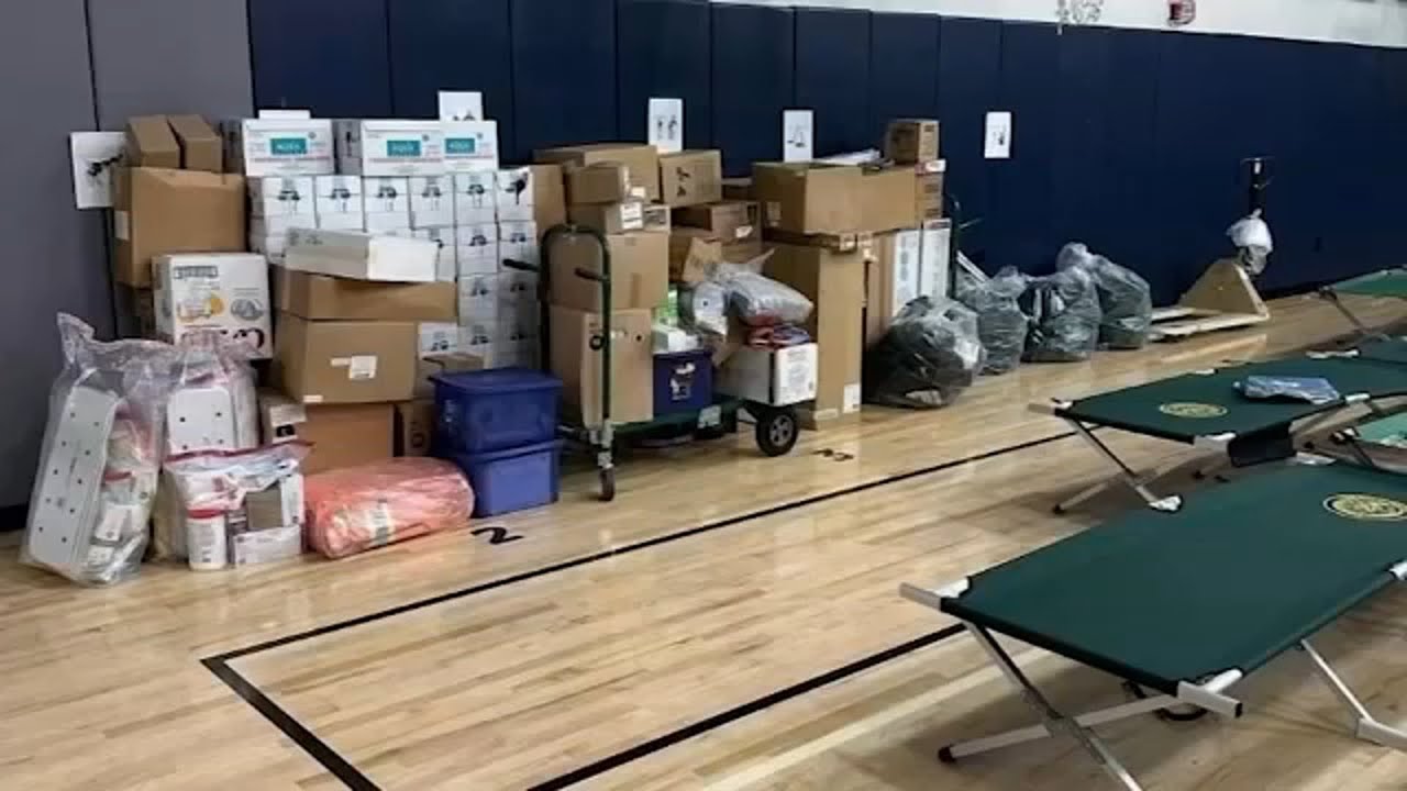 Migrants moved from school gym in Brooklyn amid protests and backlash