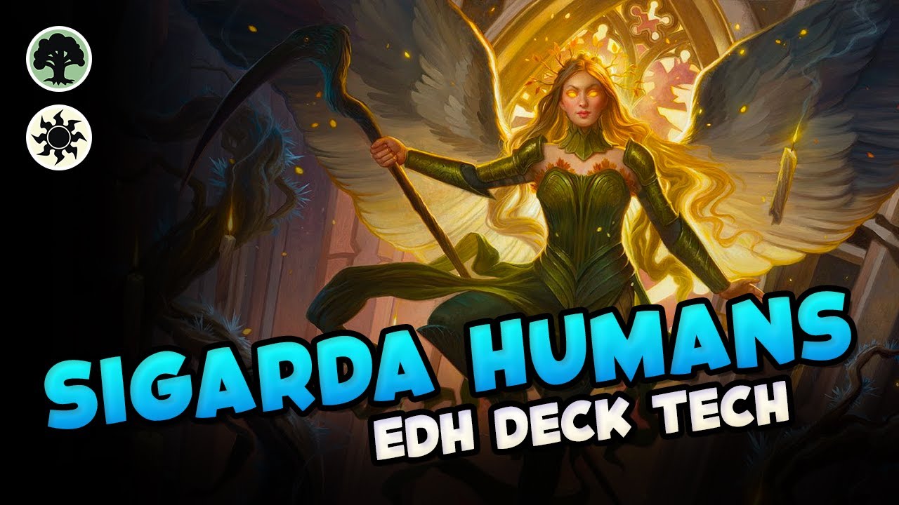 Sigarda Human Tribal | Innistrad Midnight Hunt | Commander Deck Tech
