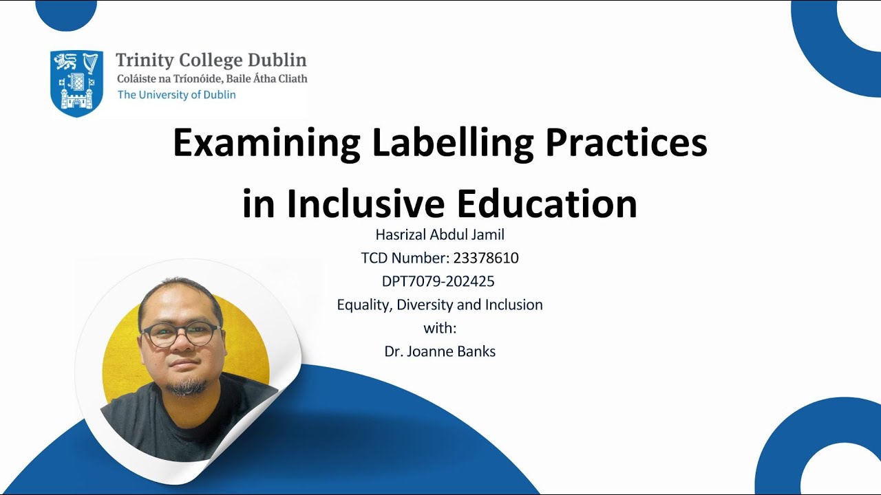 Examining Labelling Practices in Inclusive Education