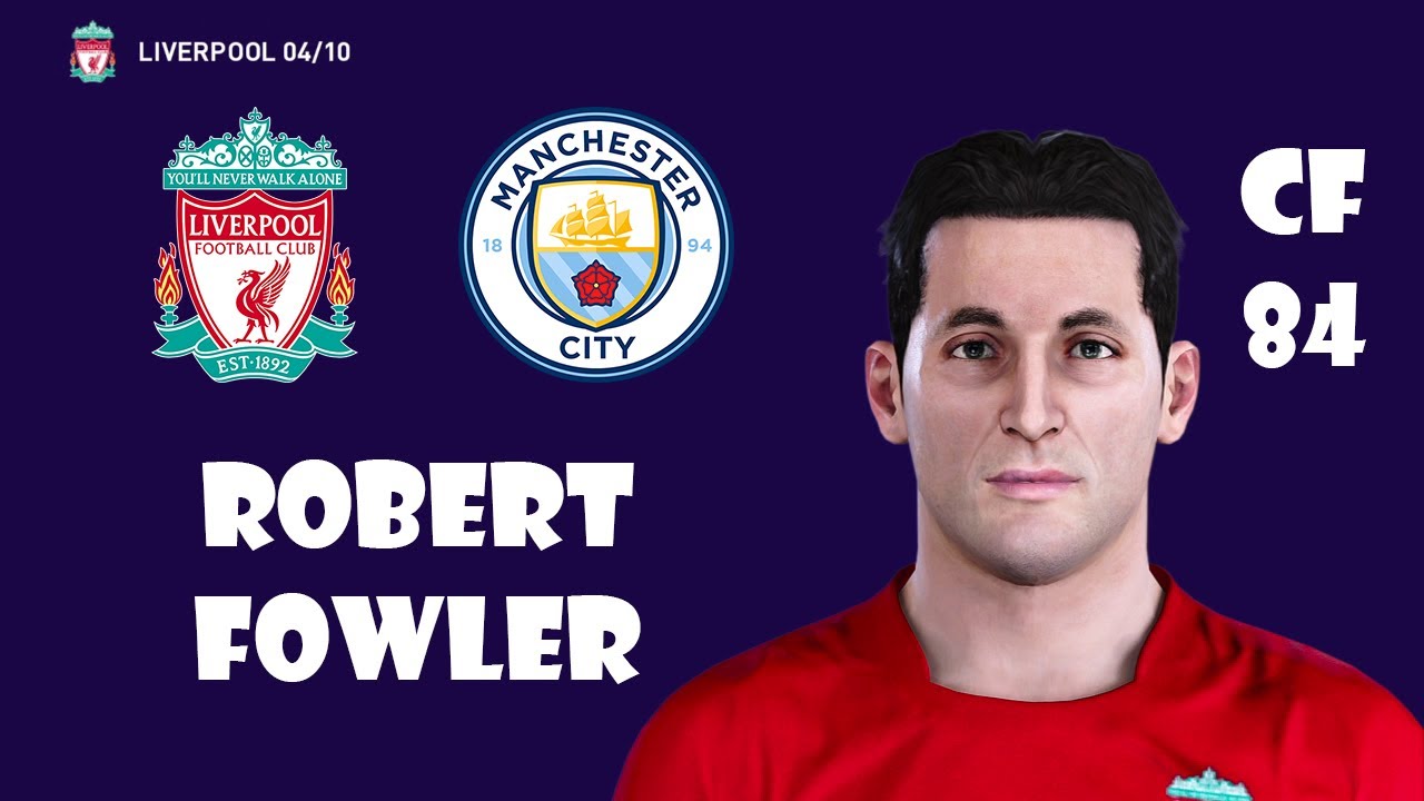Robbie Fowler eFootball PES Face Build Stats