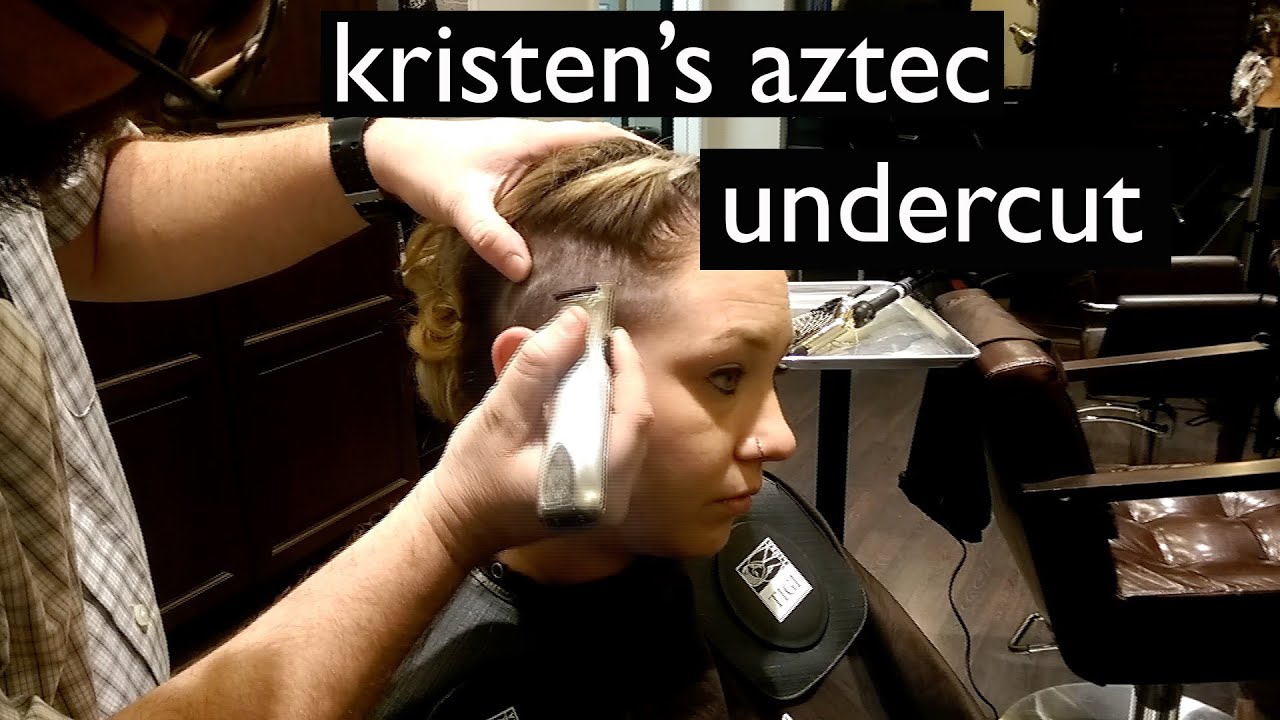 kristen's aztec undercut