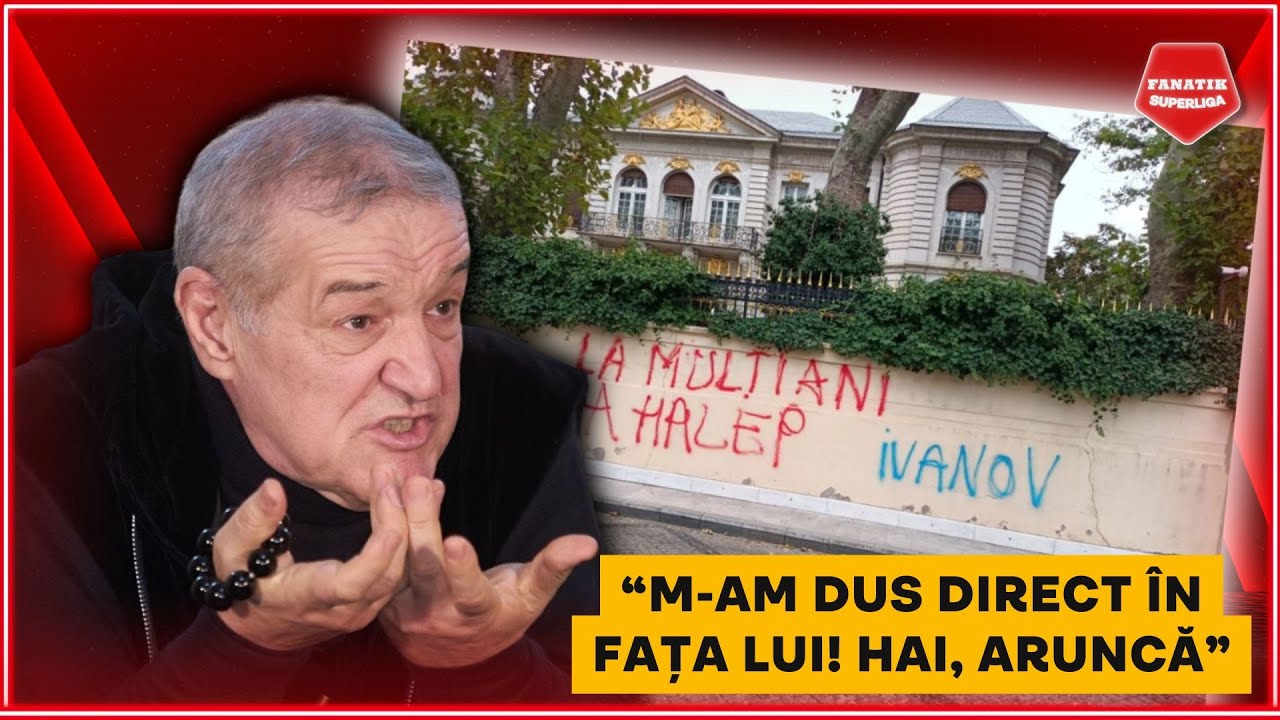 Gigi Becali, DEZVALUIRI despre omul care I-A VANDALIZAT gardul palatului