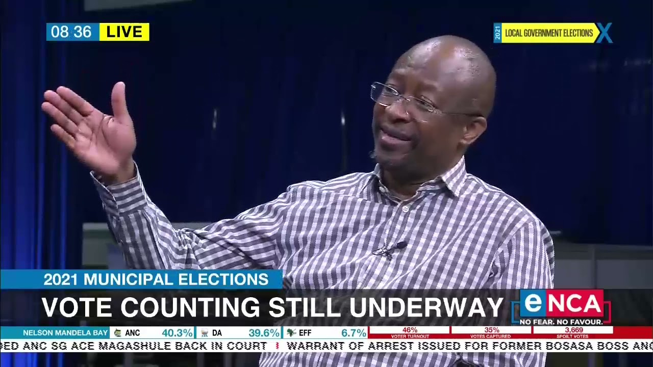 2021 Municipal Elections | IEC's Sy Mamabolo talks on vote counting