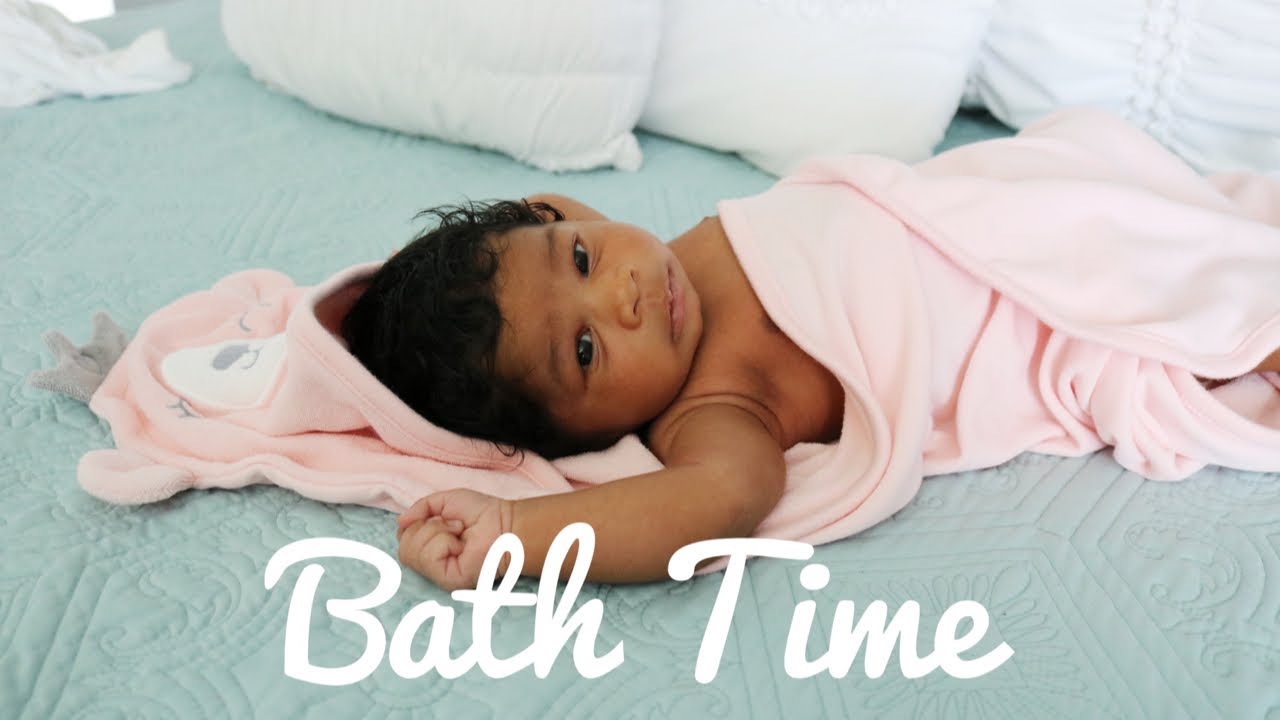 Baby's First Bath | Newborn Routine and Tips | Mommy Life |  MEGSHOUSE