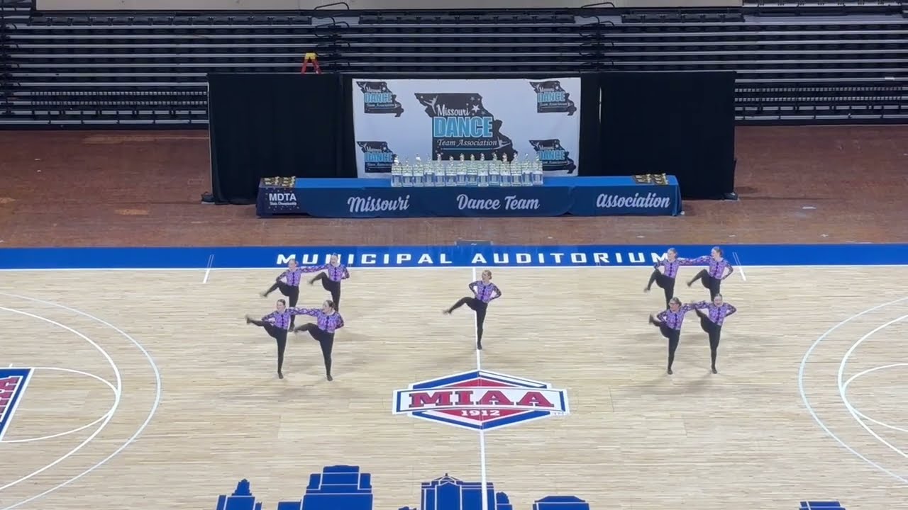 Mt Vernon Kick Routine 2025-2026 MO State Champion Class 1