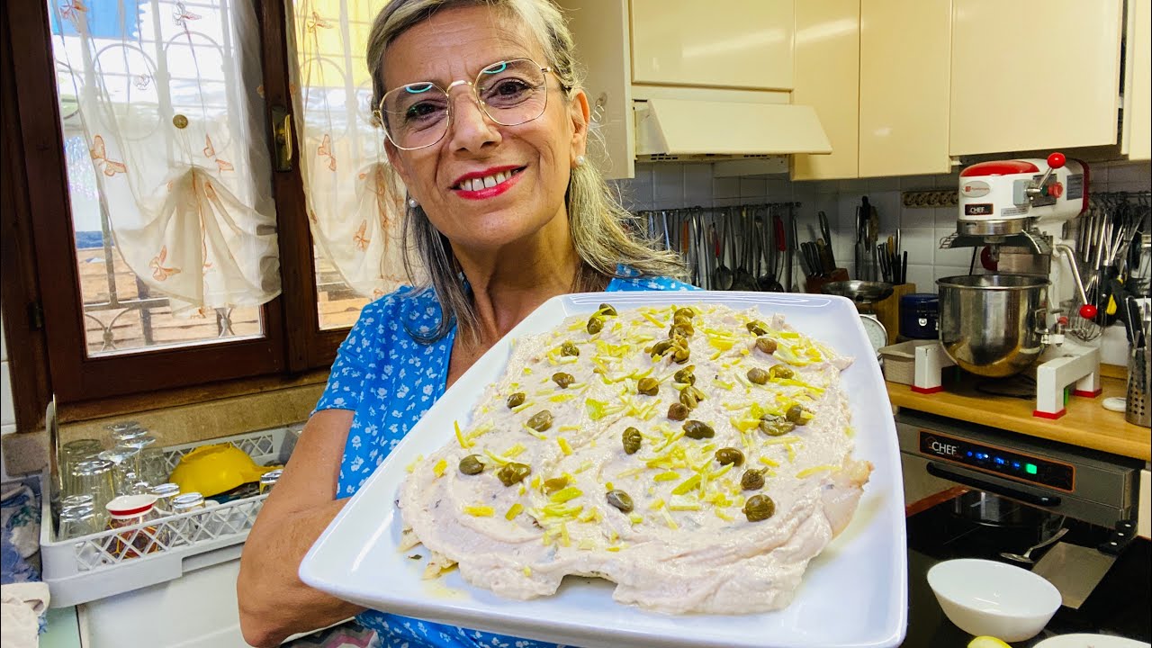 Pollo tonnè con la ricotta, leggero dietetico e si prepara in 10 minuti ￼