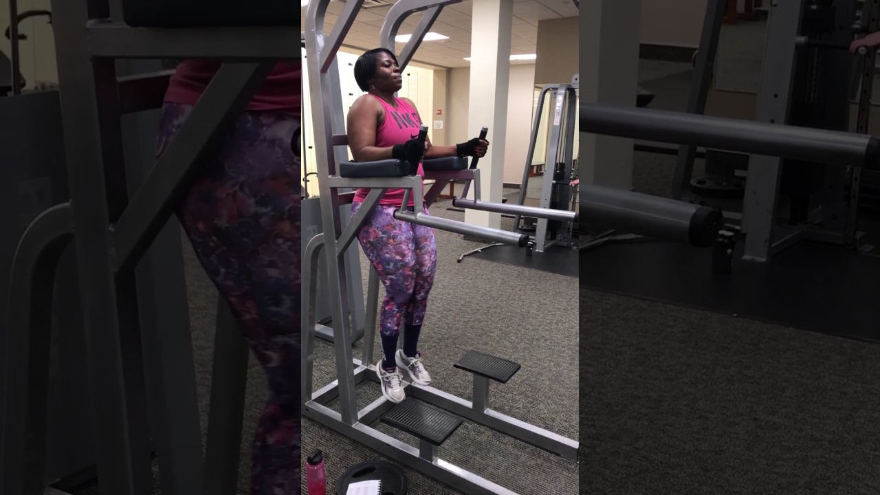 Ab chair workout or two