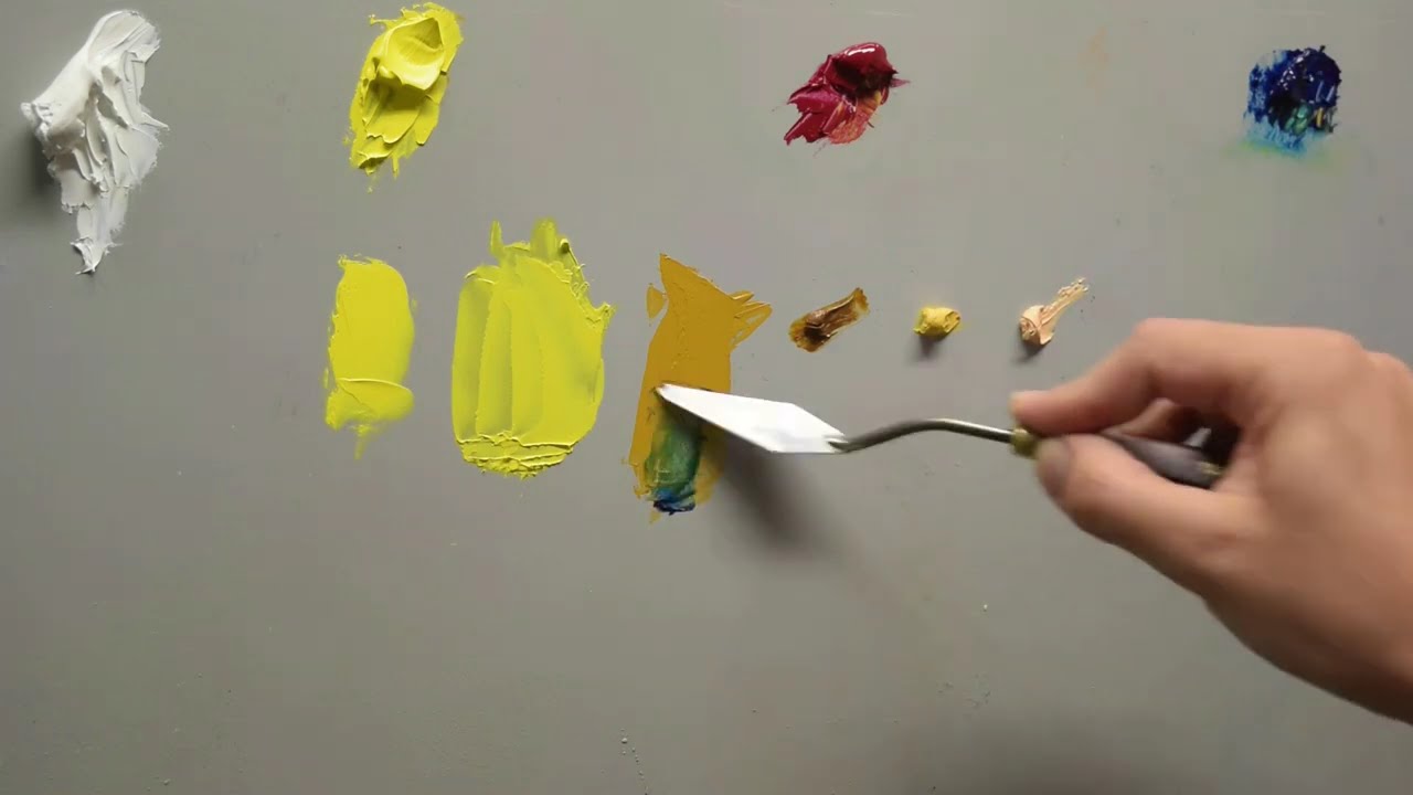 Необходимые желтые цвета для художников-масляников