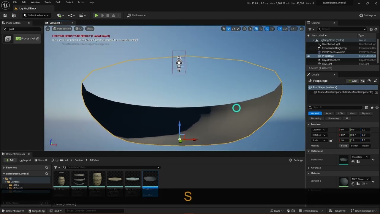 Lighting and Rendering Tutorial Part 2 (Unreal)