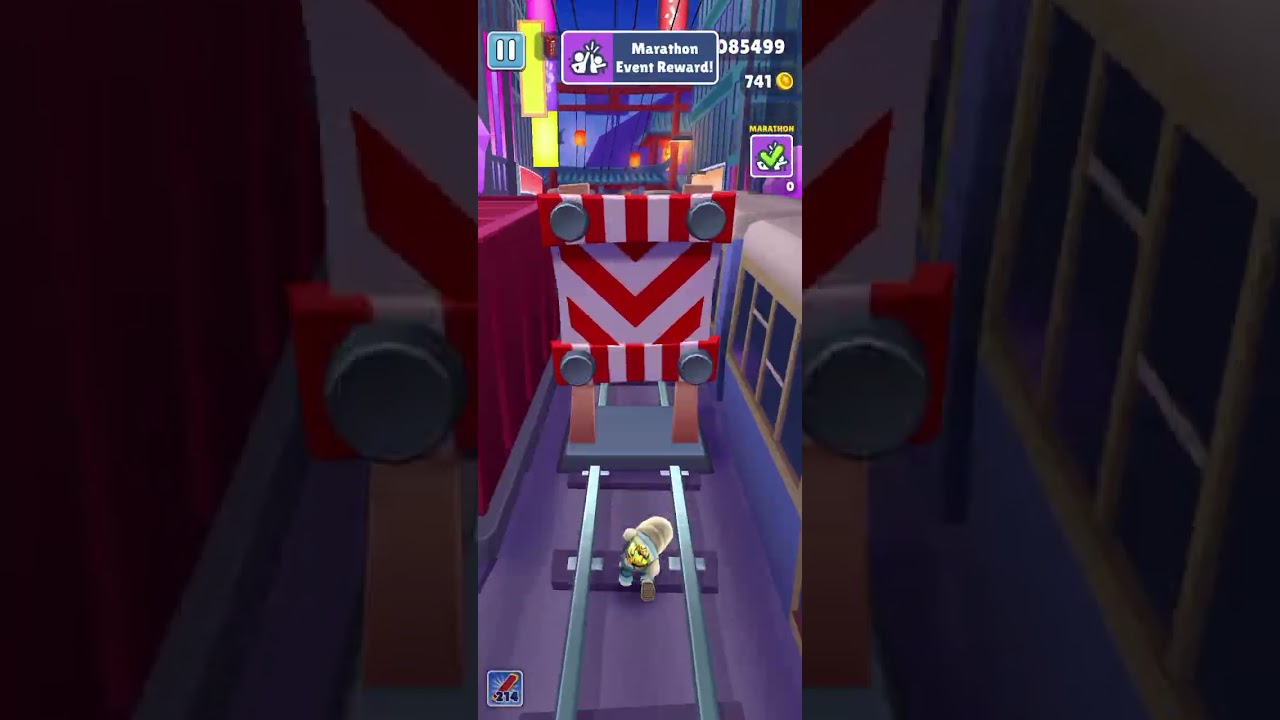 Subway surfer is amazing game 