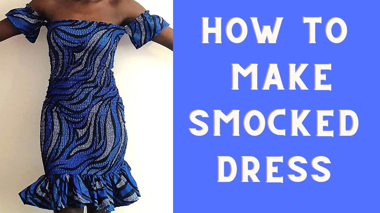 How To Make Smocked Dress Easy Diy