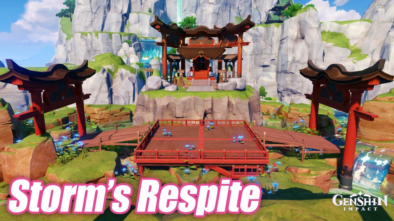Storm's Respite | Inazuma Shrine | Serenitea Pot - Genshin Impact