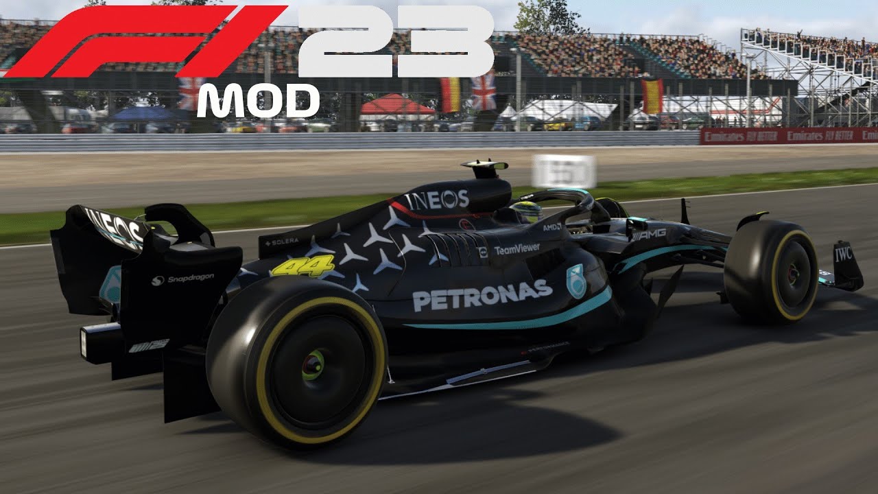 LEWIS HAMILTON MERCEDES F1 23 MOD GAMEPLAY
