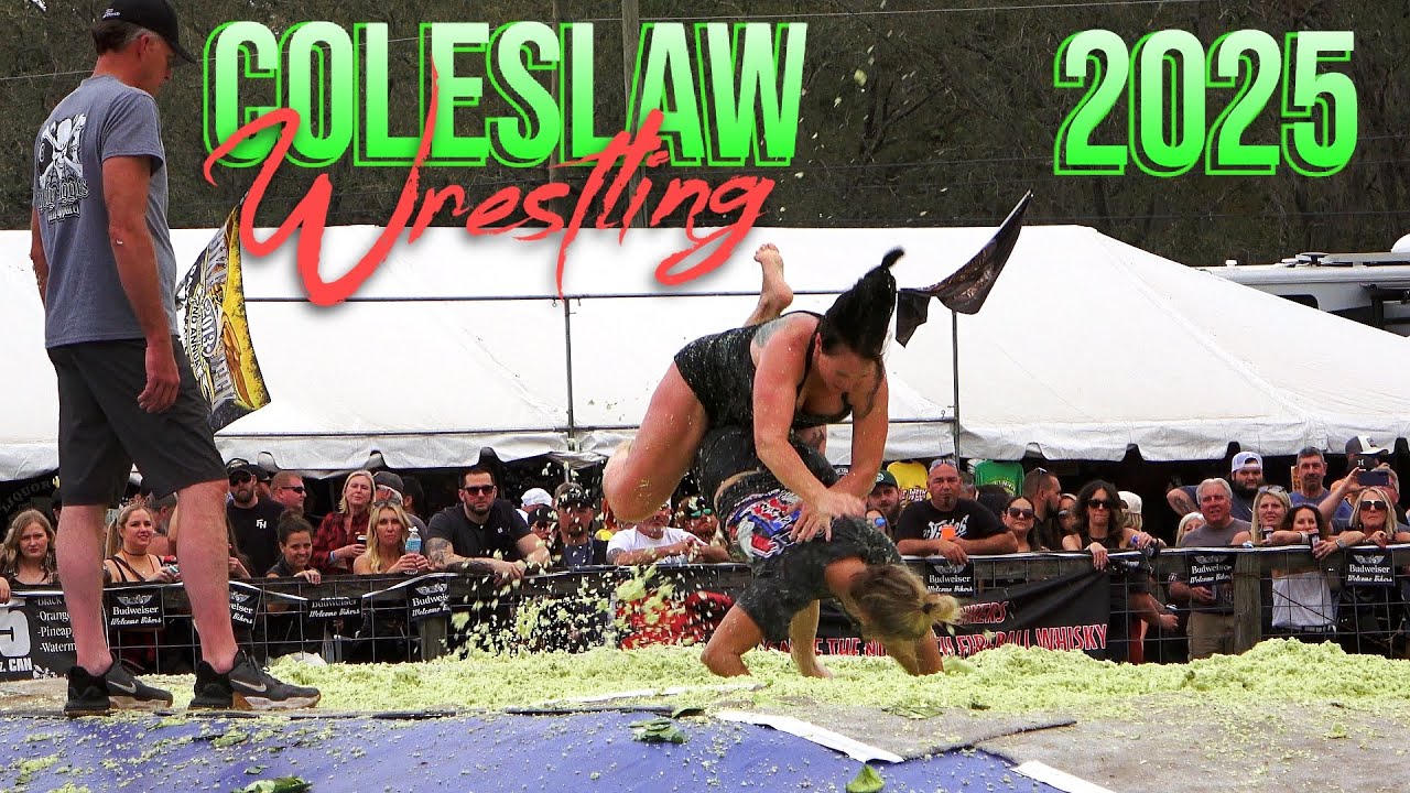 Coleslaw Wrestling at Cabbage Patch part 1 (saturday)