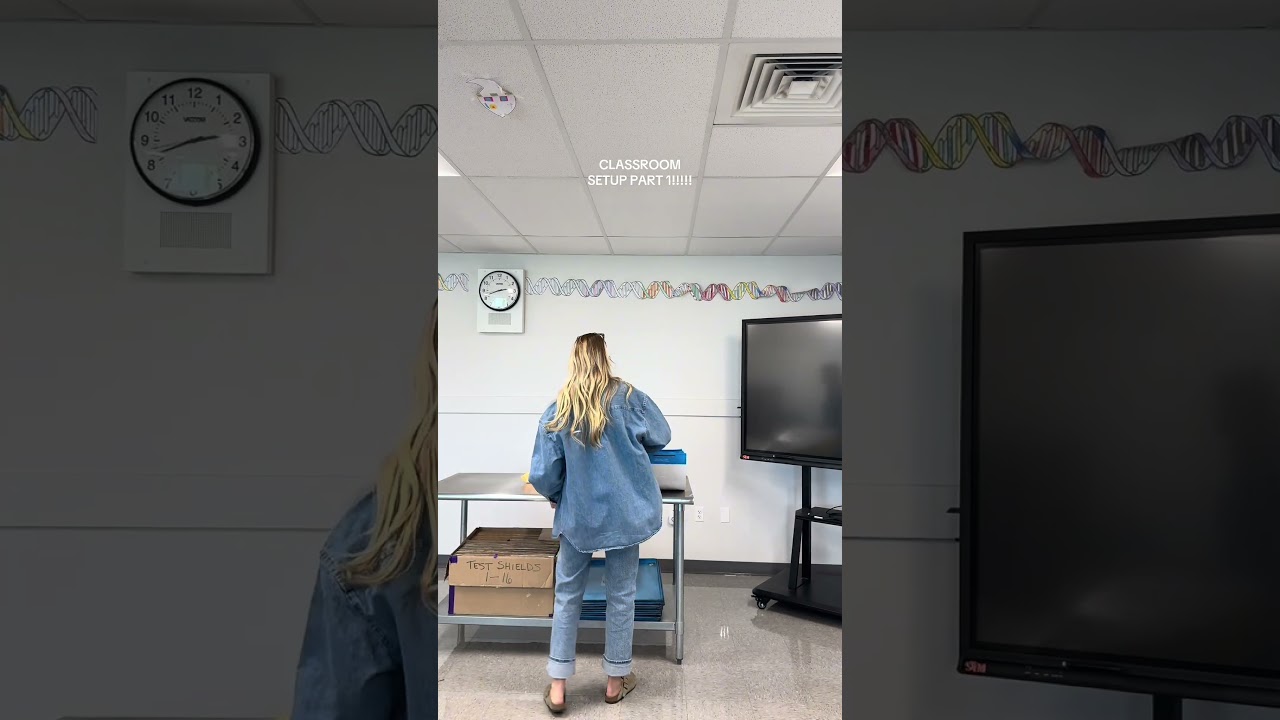 Part 1 of setting up my classroom!!!