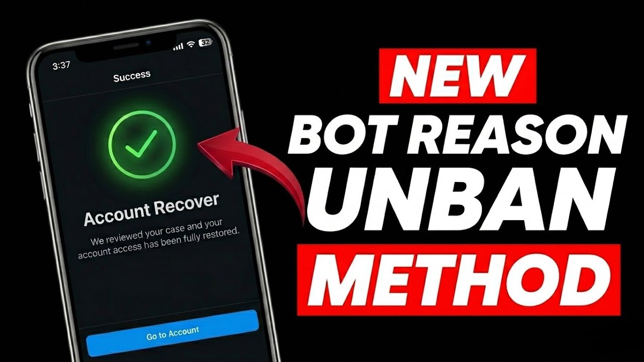 INSTAGRAM BOT REASON UNBAN METHOD 🔥 Permanent Unban Trick 2026