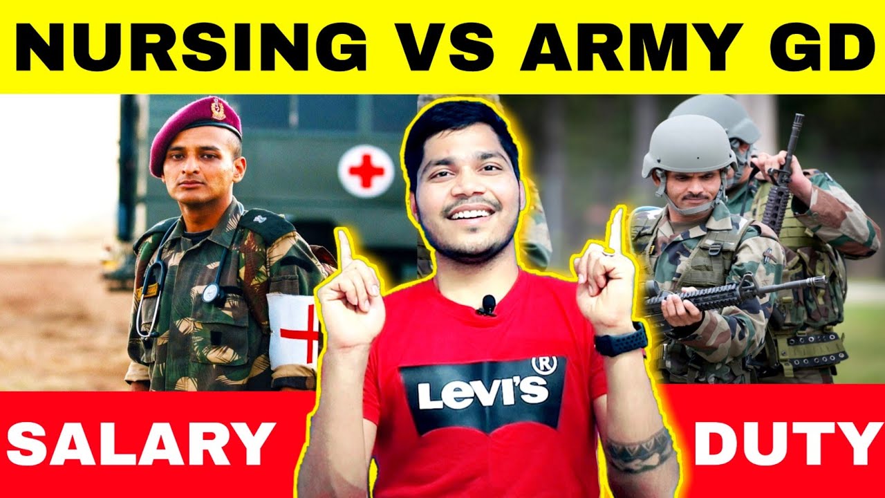 Indian Army Soldier Nursing Assistant Vs Army Soldier Gd l Best Army Trade l Best army post